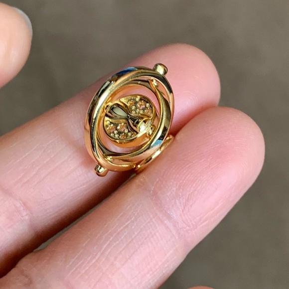 NWOT Harry Potter Time Turner Gold Charm Jewelry - Picture 10 of 12